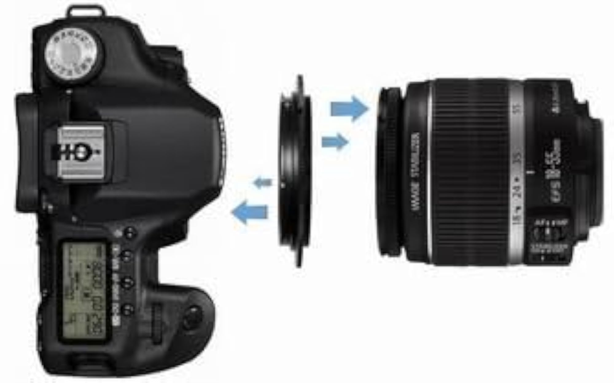 58-67mm Step Up Filter Adapter Ring